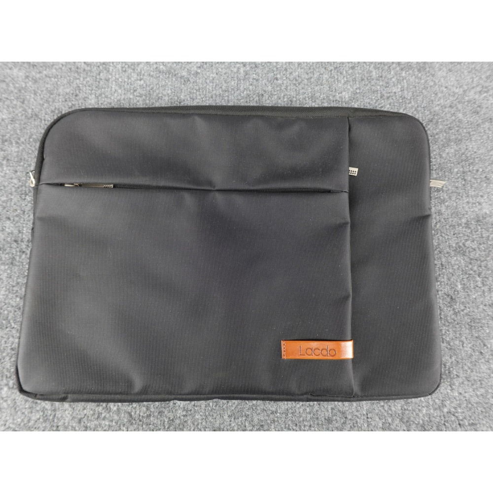 Lacdo Laptop Sleeve Unisex 15.5 Inch Black Excellent Padded Water Resistant Case